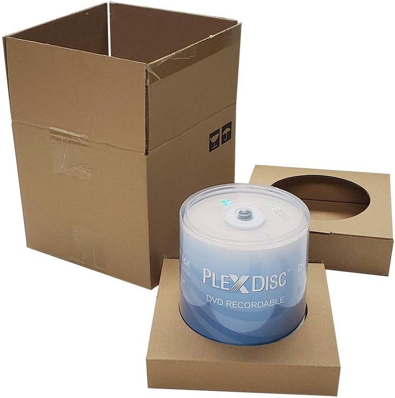 PlexDisc DVD+R 4.7GB 16x Branded Recordable Media Disc - 100pk Cake Box (FFP) 63C-815-BX - Image 1